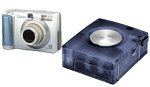 Canon PowerShot A10 1.3MP Digital Camera w/ 3x Optical Zoom and CP-10 Photo Printer Value Package