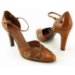 BANDOLINO Shalan Heel Pump Brown Shoe Womens Size 8.5