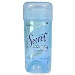 Secret Platinum Protection Antiperspirant & Deodorant, Invisible Gel, Ocean Breeze Scent - 2.7 oz
