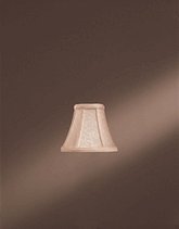 Cream Floral Chandelier Shade