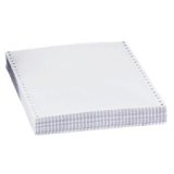 SPR61492 Computer Paper, Plain, Crbnls, 2 Parts, 15 lb., 9-1/2"x11"