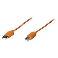 Navigationssysteme: IC Intracom Manhattan USB 1.1 Kabel USB Anschlusskabel A / Stecker - B / Stecker 4.5 m orange