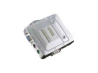 Elektronik und Foto: ACTEBIS VALUE KVMPocketSwitch 1User 2PC PS/2 AutoSwitch ohne Kabel