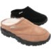 BearPaw Oso Suede Sheepskin Lined Slides