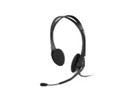 Lautsprecher: Logitech: OEM/Headset Dialog-812 Stereo+Micro schw