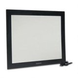Slimscreen Privacy Antiradiation/Static/Glare Monitor Filter, 16-18", Black (KMW55673)