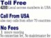 Call From USA to International $20 Phone Card -- Pin By Email