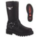 Harley Men's 'Stratus' Biker Harness Motorcycle Boots - Black