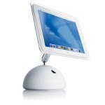 Certified Pre-Owned LCD iMac G4/1.0 GHz, 768 MB of RAM, 80 GB internal drive, internal SuperDrive, internal 56k modem, no keyboard, 17