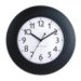 Chaney Instruments 11.5-Inch Black Set & Forget Wall Clock