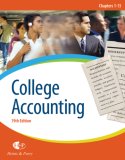 College Accounting, Chapters 1-15