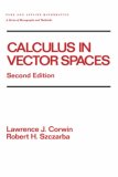 Calculus in Vector Spaces (Pure and Applied Mathematics)