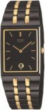 Review   / Seiko Wrist Watches-Seiko Two-Tone Men's Watch, Black SKP017