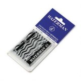 Refill Cartridges for Waterman Fountain Pens, Black Ink, 8/Pack (WAT52021)