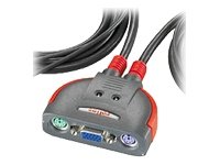 Elektronik und Foto: ACTEBIS VALUE Roline KVMSwitch 2xUSB + Audio + Kabelgarnitur 1User - 2PCs