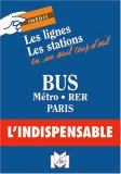 Plan de ville : Paris Poche (lignes et stations)