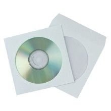 Diverse: CD/DVD-Papierhülle m.Fenster 50St