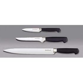 Chef'sChoice Set of 3 Knives: 10 Slicer, 5.5 Boning, and 3.5 Paring by Chef'sChoice