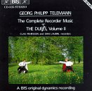 Georg Philipp Telemann: The Complete Recorder Music,The Duets Vol.2