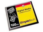 SimpleTech 160MB CompactFlash Card ( STI-CF/160C )
