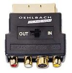 DVD Player: Oehlbach 4510-Scart>Cinch-Adapter/in-out