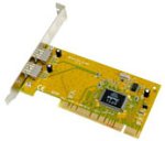 Lautsprecher: Lindy USB 1.1 PCI Karte, 2 Ports