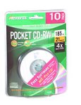 Memorex 185MB/21-Minute 3" Pocket CD-RW Media (10-Pack)