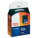 Office Depot(R) Model 411C (T029201) Tricolor Ink Cartridge