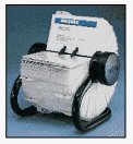 Speicherkarten: Rolodex Office Slotted Card File Visitenkartenregister schwarz