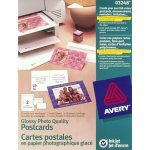 AVERY Glossy Photo Quality Postcards