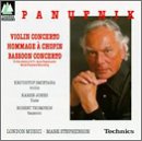 Andrzej Panufnik: Violin Concerto / Hommage &agrave; Chopin / Bassoon Concerto