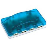 Digitalkameras: D-Link NetUSB DRU-H4 HUB USB 4P 4xUSB-A/B 1xUSB-B/B +Kabel+Strv.