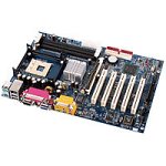 Elektronik und Foto: Albatron PX845GEV Motherboard Socket478 Intel 845GE 1A/5P VGA SOUND ATX