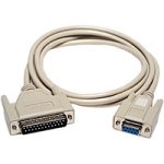 Elektronik und Foto: APC Modem Kabel seriell DB9 Buchse auf DB25 Stecker 3m
