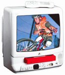 Zenith 13" TV/VCR with Swivel Base (TVBR1330W)