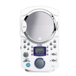 COBY CDSH285 Stereo CD Shower Radio with Alarm Clock
