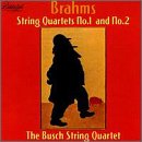 Brahms: String Quartets Nos. 1 & 2