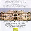 Koussevitzky conducts Classical Symphonies