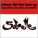 Where Did Love Go (Say What, Say What, Say What?)