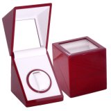 Review   / Single Automatic Watch Winder Cherry Wood Finish for all kind of automatic watches