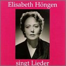 Elisabeth H&ouml;ngen singt Lieder