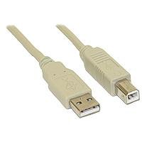 Navigationssysteme: Intos USB 2.0 Kabel USB Anschlusskabel A/S-B/S 7.0m grau
