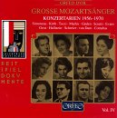 Great Mozart Singers, Vol. 4: Concert Arias 1956-70