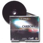 Heimkinosysteme: Hi-Space Carbon CD-R80 CD Rohling 80min 700MB 24xSp. JewelCase silber