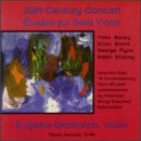 20th Century Concerto-&Eacute;tudes for Solo Violin