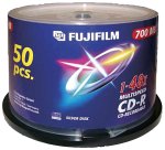 Festnetztelefone: Fuji 50er-Spindel 48x 700MB CD-Rohlinge