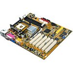 Elektronik und Foto: Albatron PX845PE Pro II Motherboard Socket478 Intel 845PE 1A/6P LAN SATA SOUND ATX