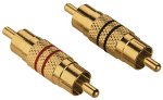 Heimkinosysteme: High-End-Cinchverbinder (1Paar)