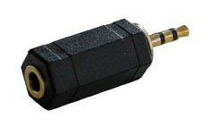 Festplatten: Stereo-Adaptater 3.5mm Kupplung an 2.5mm Stecker