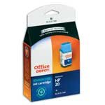 Office Depot(R) Model 220 (C6614DN) Remanufactured Black Inkjet Cartridge